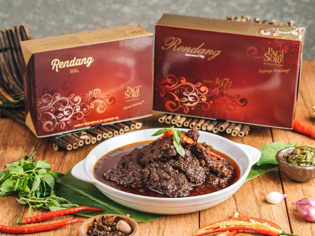 Paket Rendang Daging 1/2 Kg
